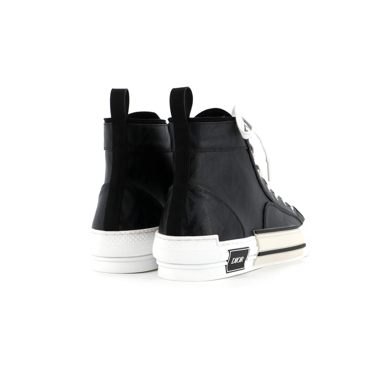 Men's B23 High-Top Sneakers CD Diamond Coated Canvas - Deep Luxury