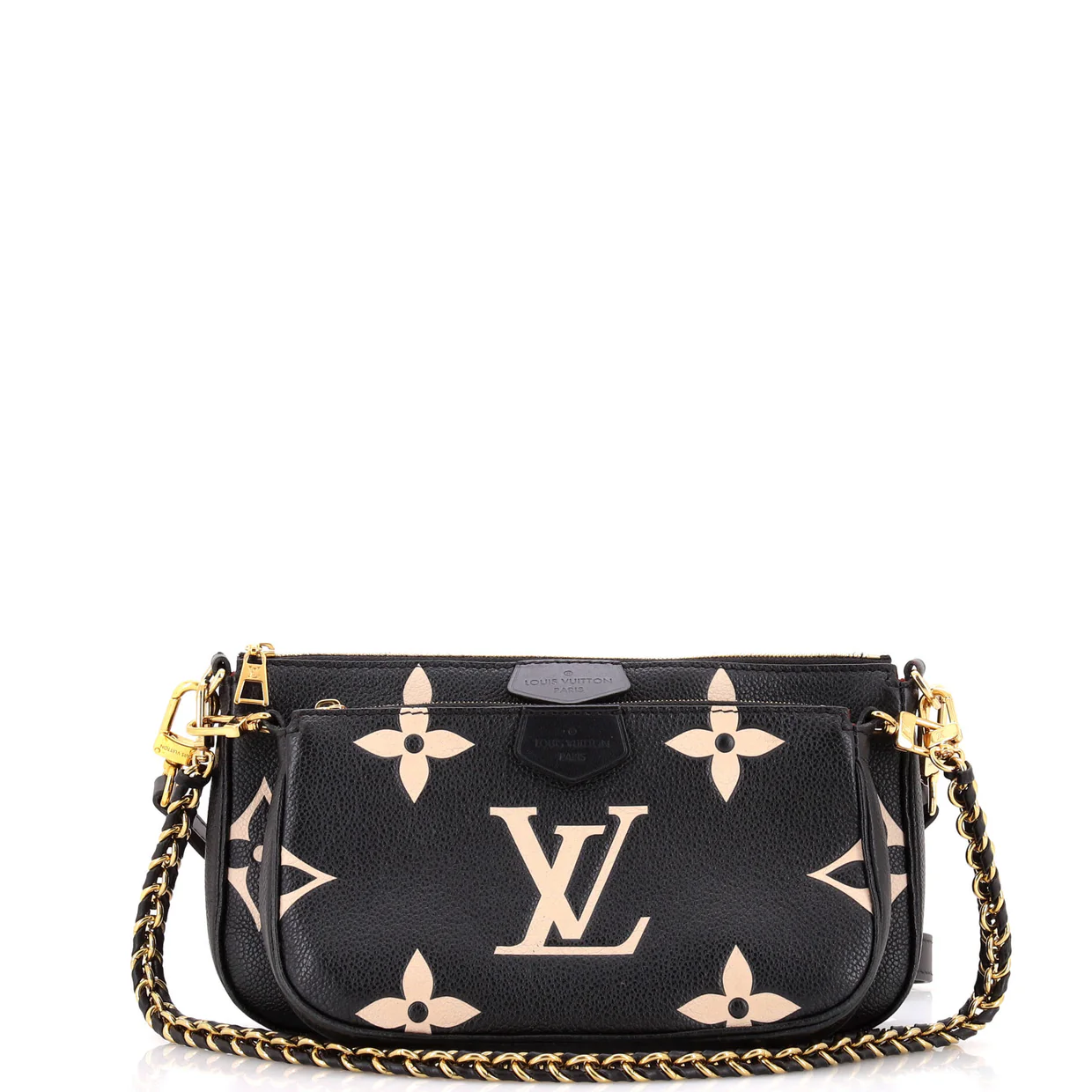 Multi Pochette Accessoires Bicolor Monogram Empreinte Giant - Deep Luxury