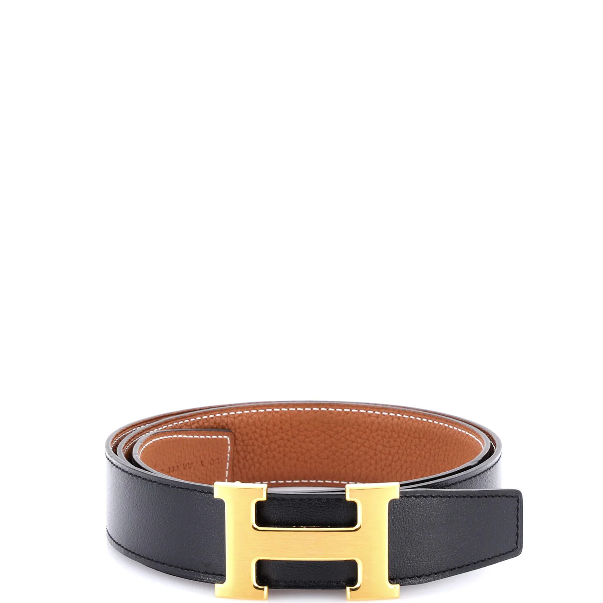 Constance Reversible Belt Leather Medium - Deep Luxury