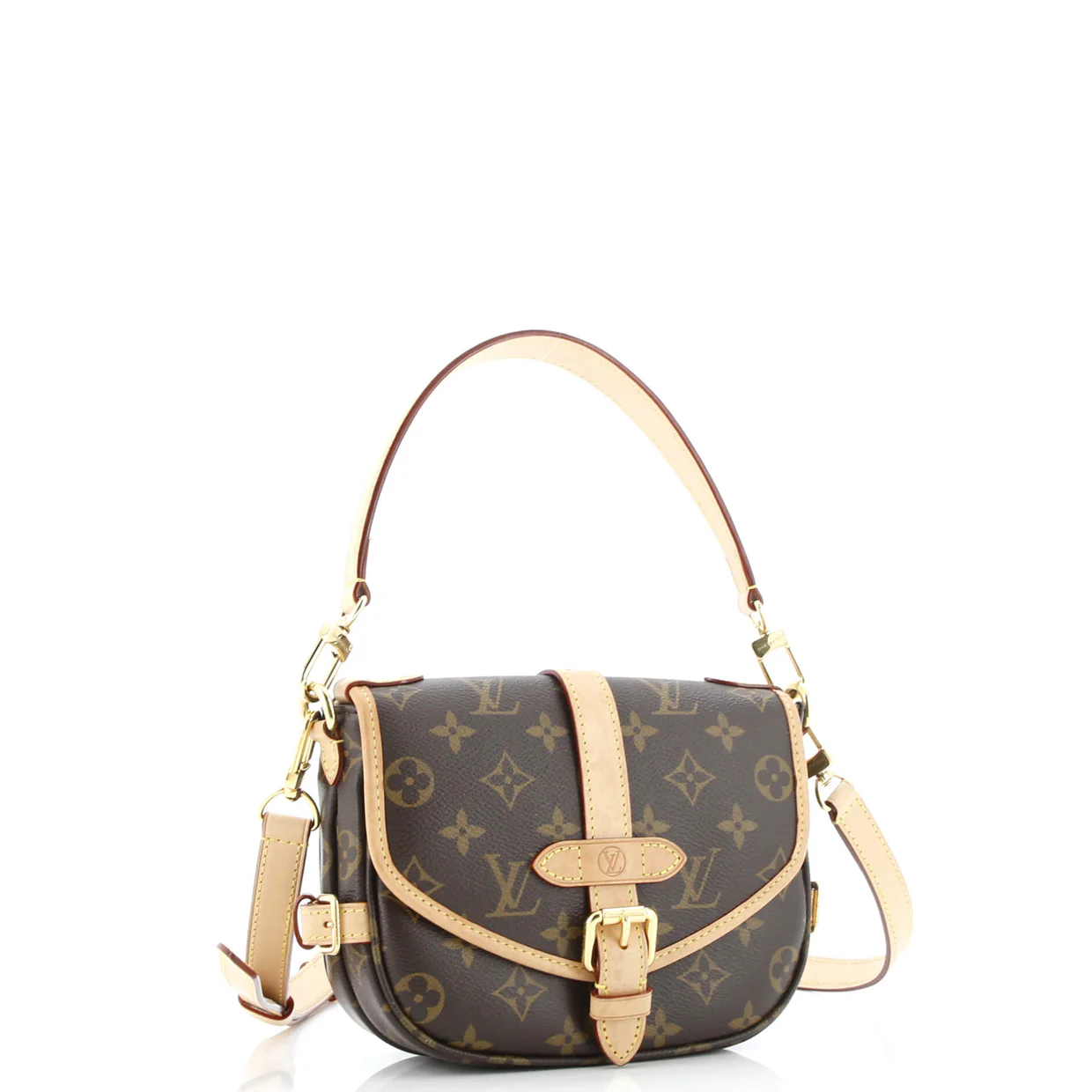 Saumur Handbag Monogram Canvas BB - Deep Luxury