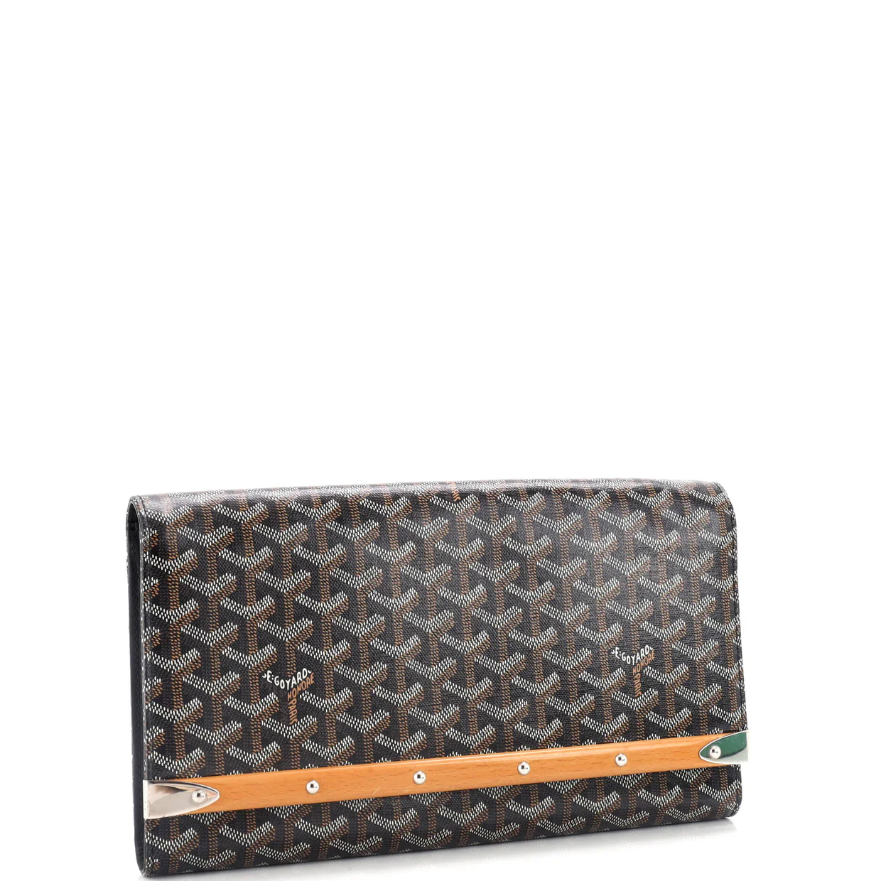 Monte Carlo Clutch Coated Canvas MM - Deep Luxury