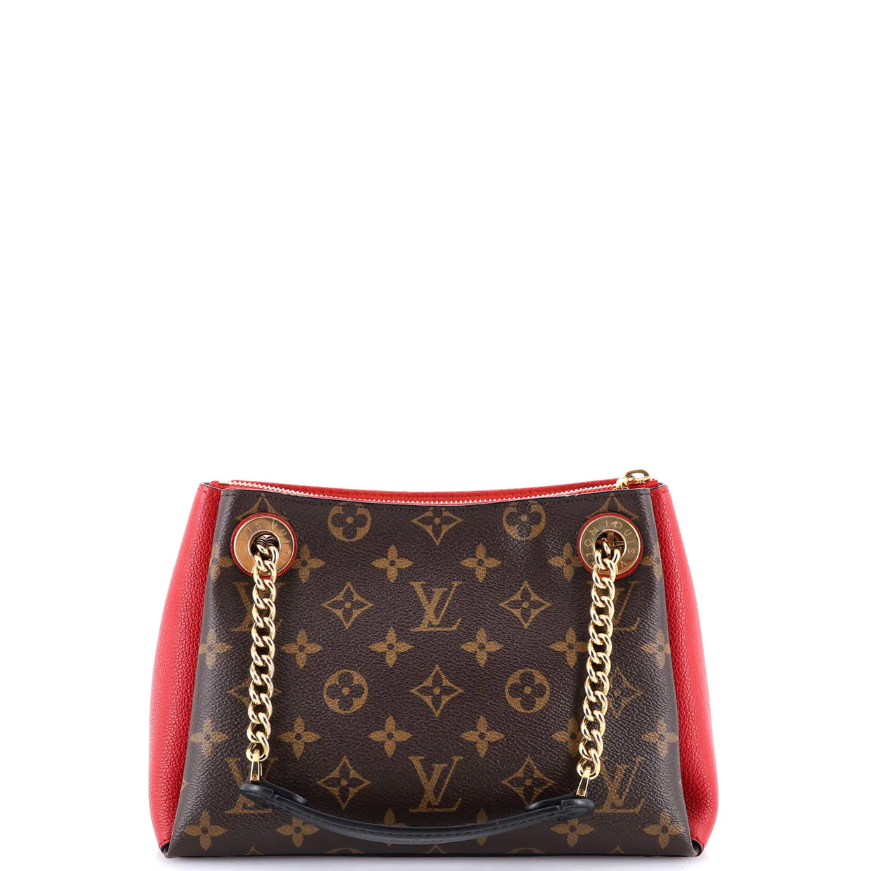 Surene Handbag Monogram Canvas with Leather BB - Deep Luxury
