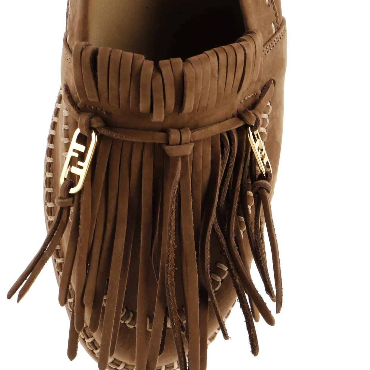 Men's O'Lock Fringe Loafers Suede - Deep Luxury
