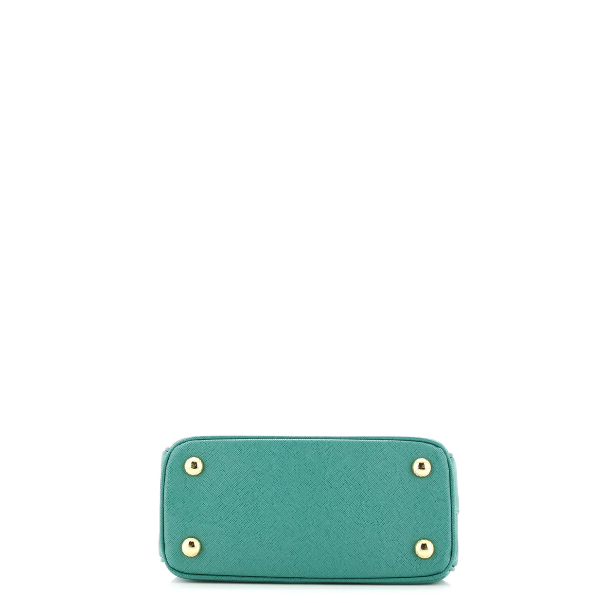 Galleria Double Zip Tote Saffiano Leather Mini - Deep Luxury