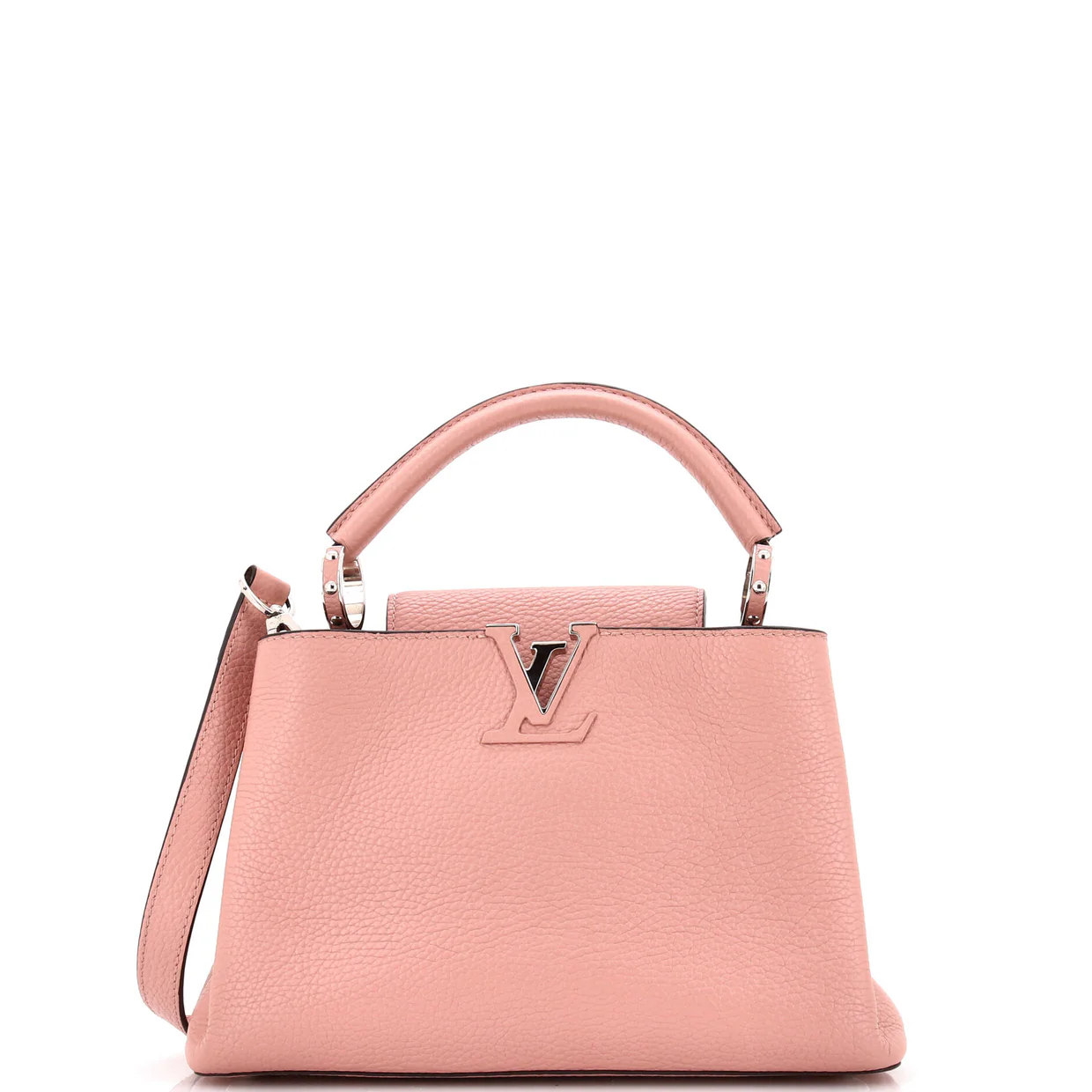 Capucines Bag Leather BB - Deep Luxury