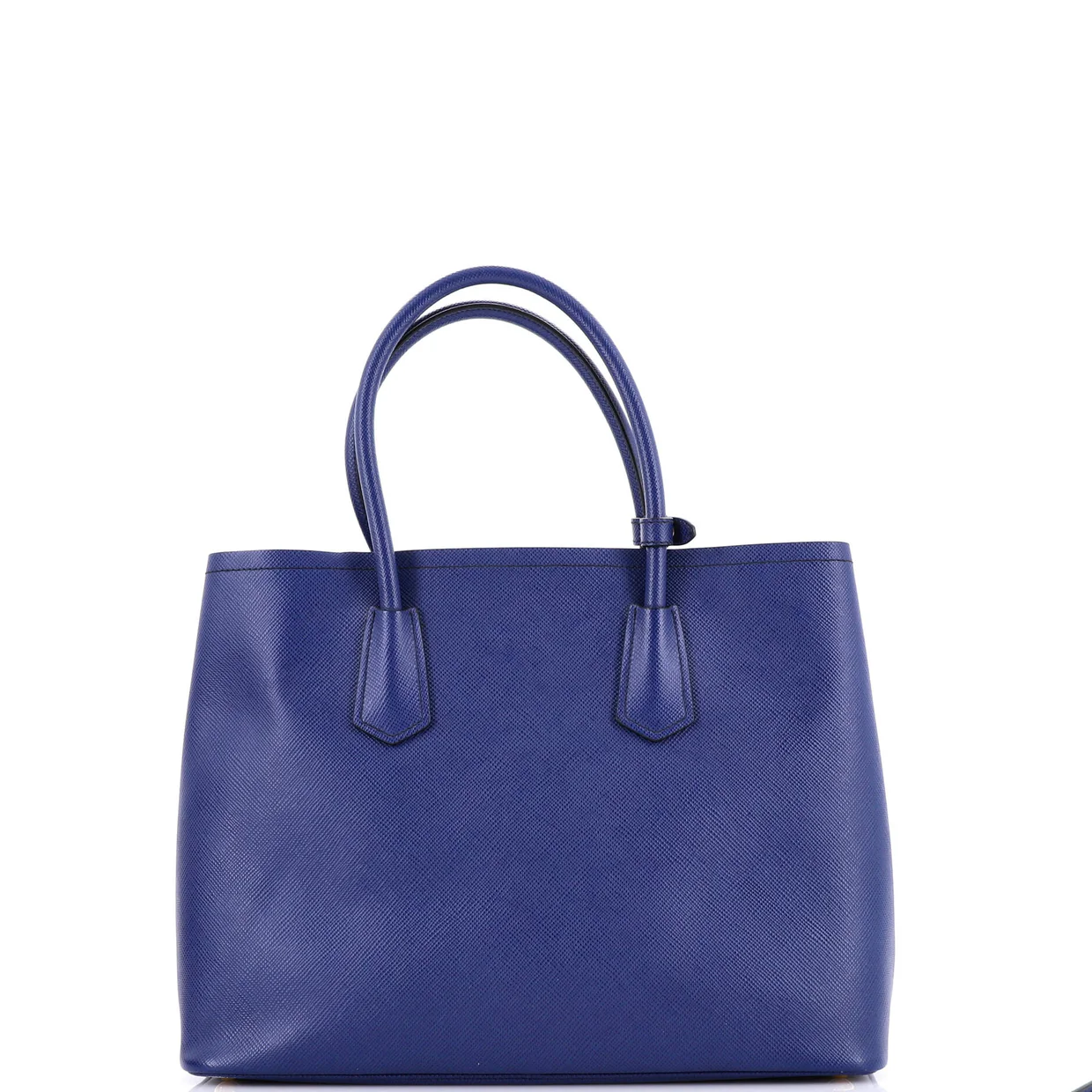 Cuir Double Tote Saffiano Leather Large - Deep Luxury