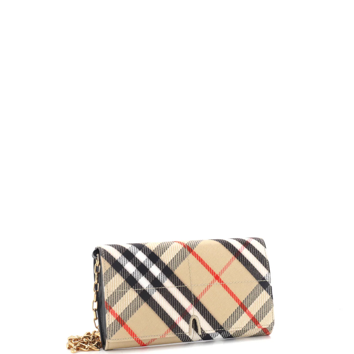 Snip Chain Bag House Check Canvas Mini - Deep Luxury