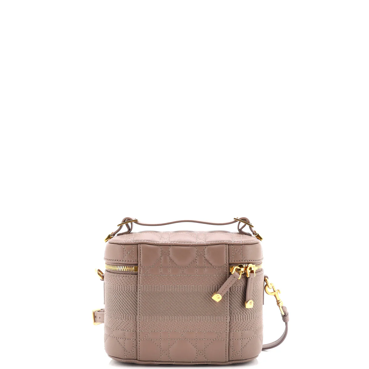 DiorTravel Convertible Vanity Case Cannage Quilt Lambskin Small - Deep Luxury