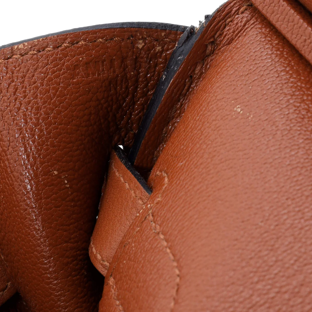 Birkin Handbag Cuivre Novillo with Palladium Hardware 30 - Deep Luxury