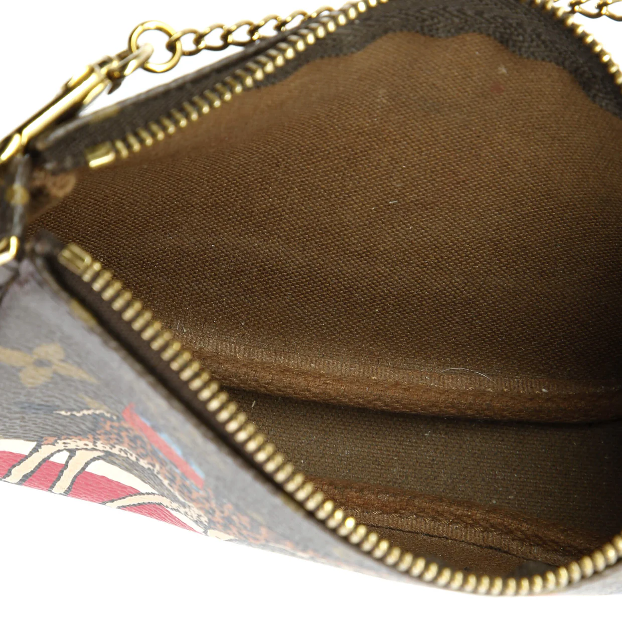 Pochette Accessoires Limited Edition Christmas Animation Monogram Canvas Mini - Deep Luxury