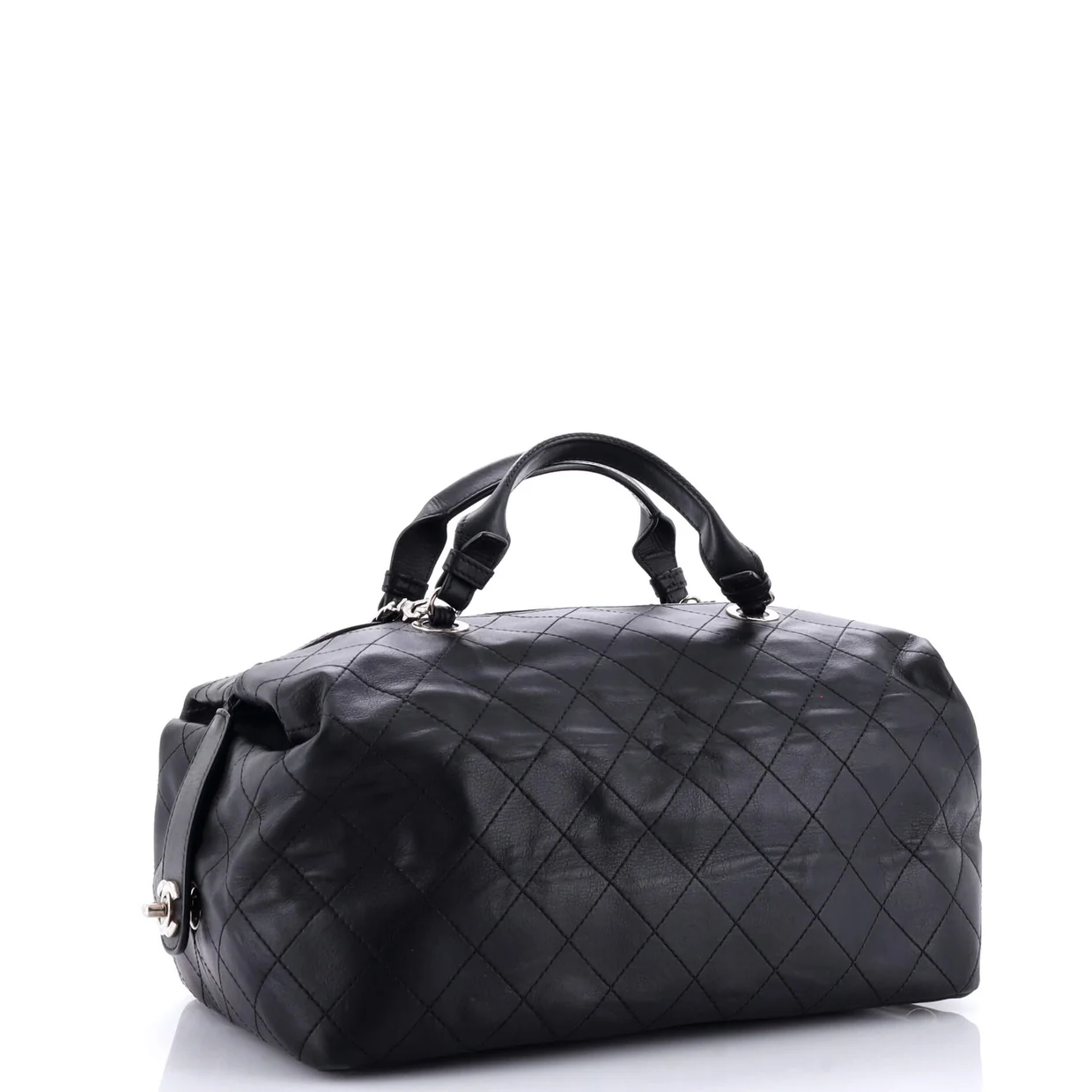 Doctor Bowling Bag Quilted Calfskin Medium - Deep Luxury