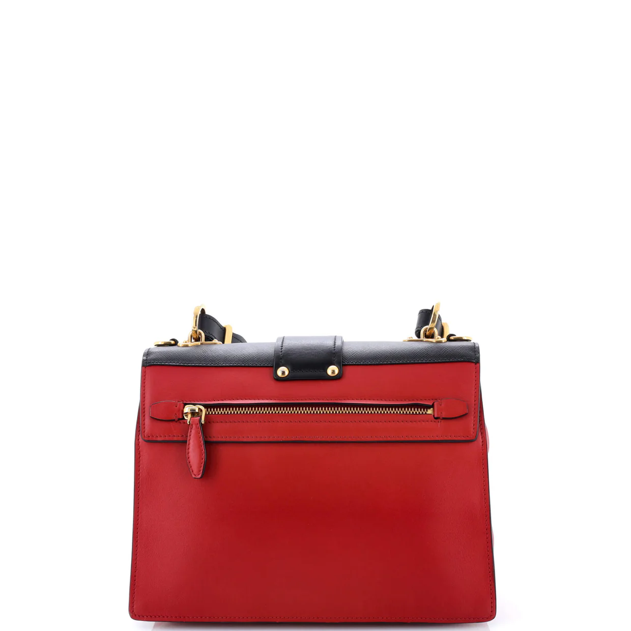 Cahier Convertible Shoulder Bag City Calf and Saffiano Medium - Deep Luxury
