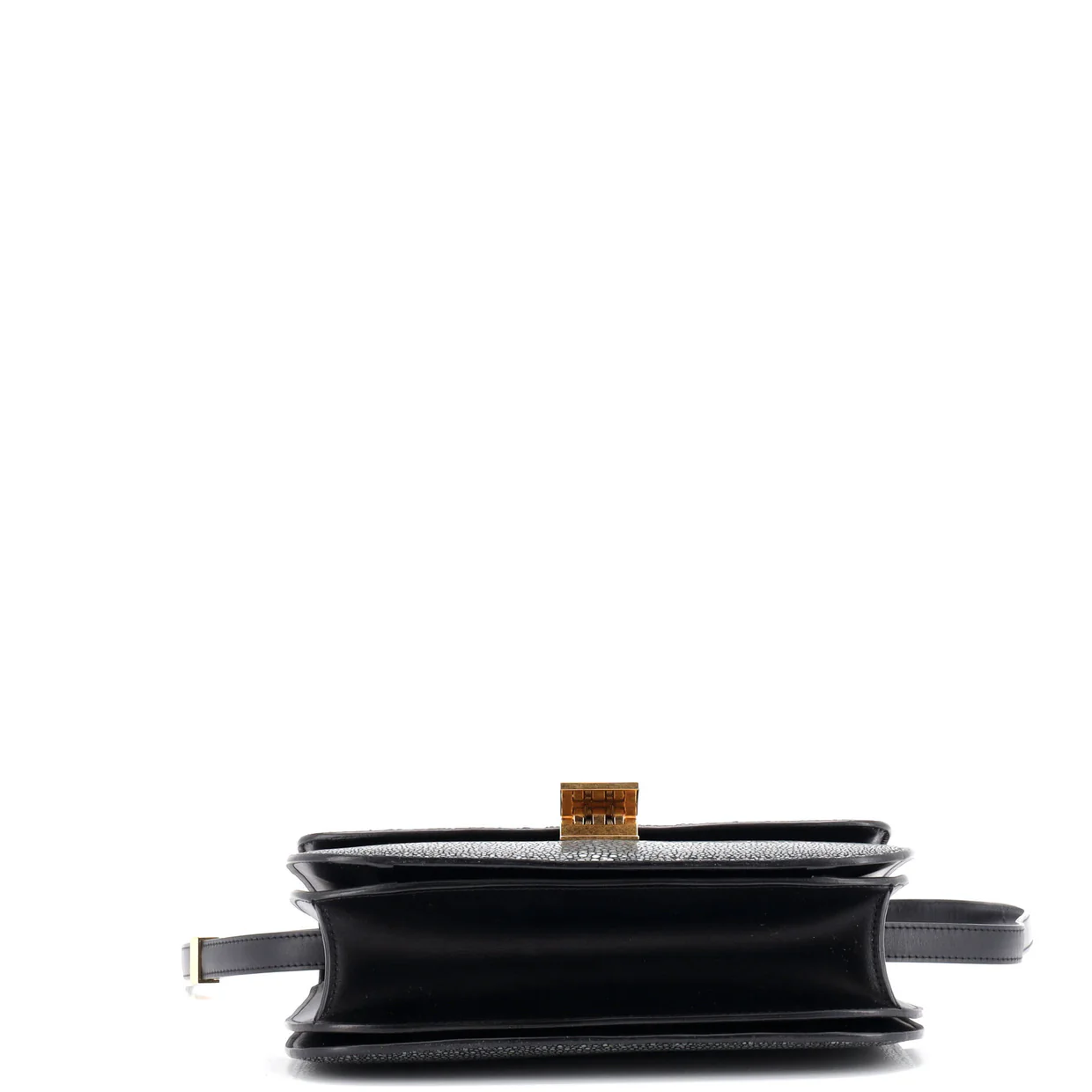 Classic Box Bag Stingray Medium - Deep Luxury