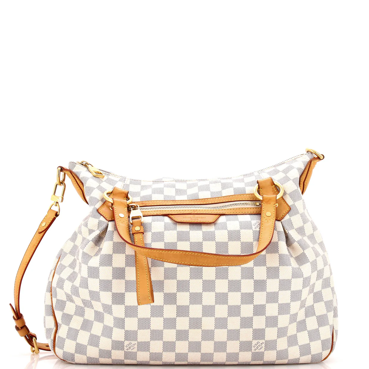 Evora Handbag Damier GM - Deep Luxury
