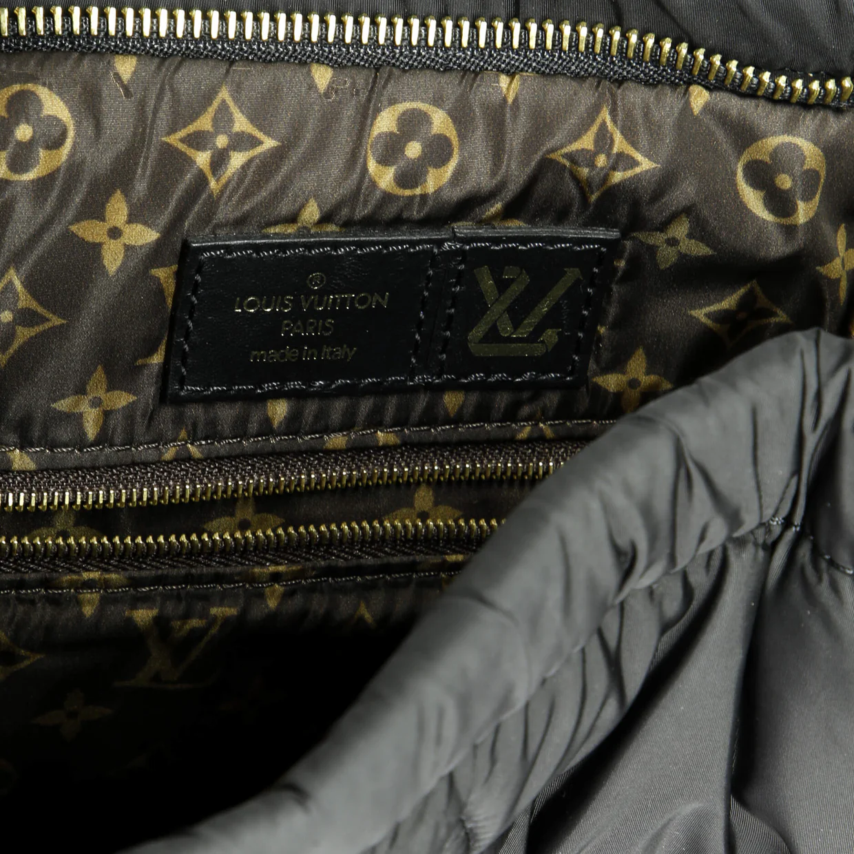 Pillow Backpack Monogram Quilted Econyl Nylon - Deep Luxury