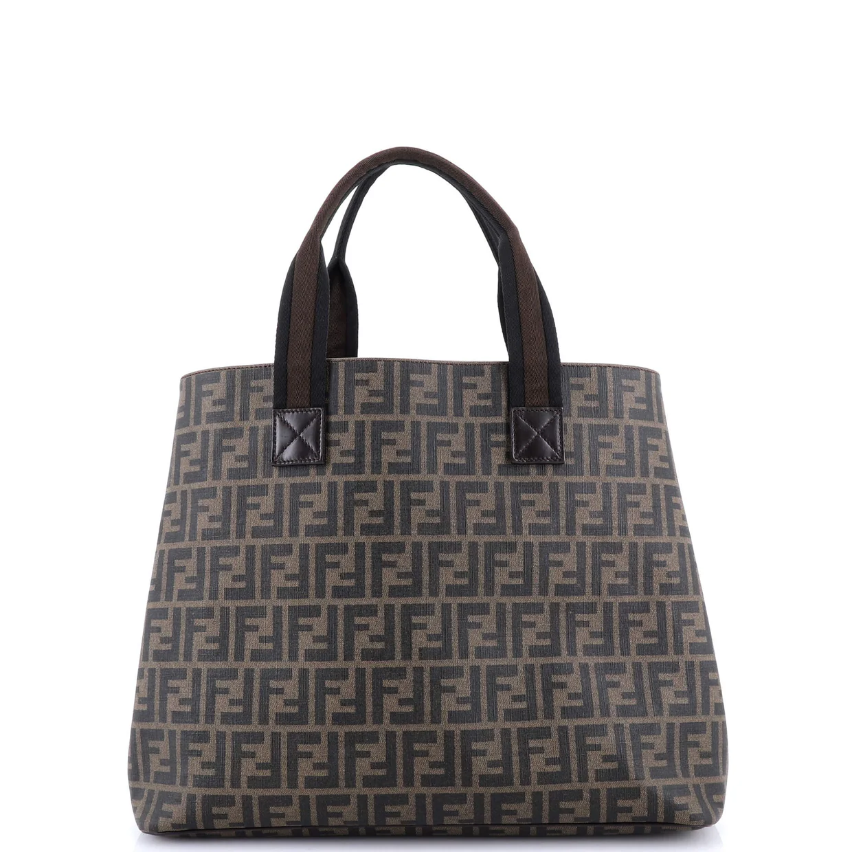 Open Tote Zucca Coated Canvas Large - Deep Luxury