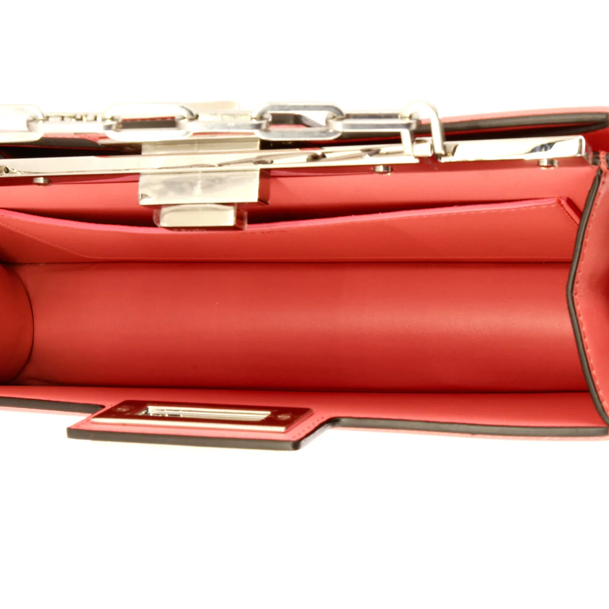 Peekaboo Cut Bag Leather Medium - Deep Luxury