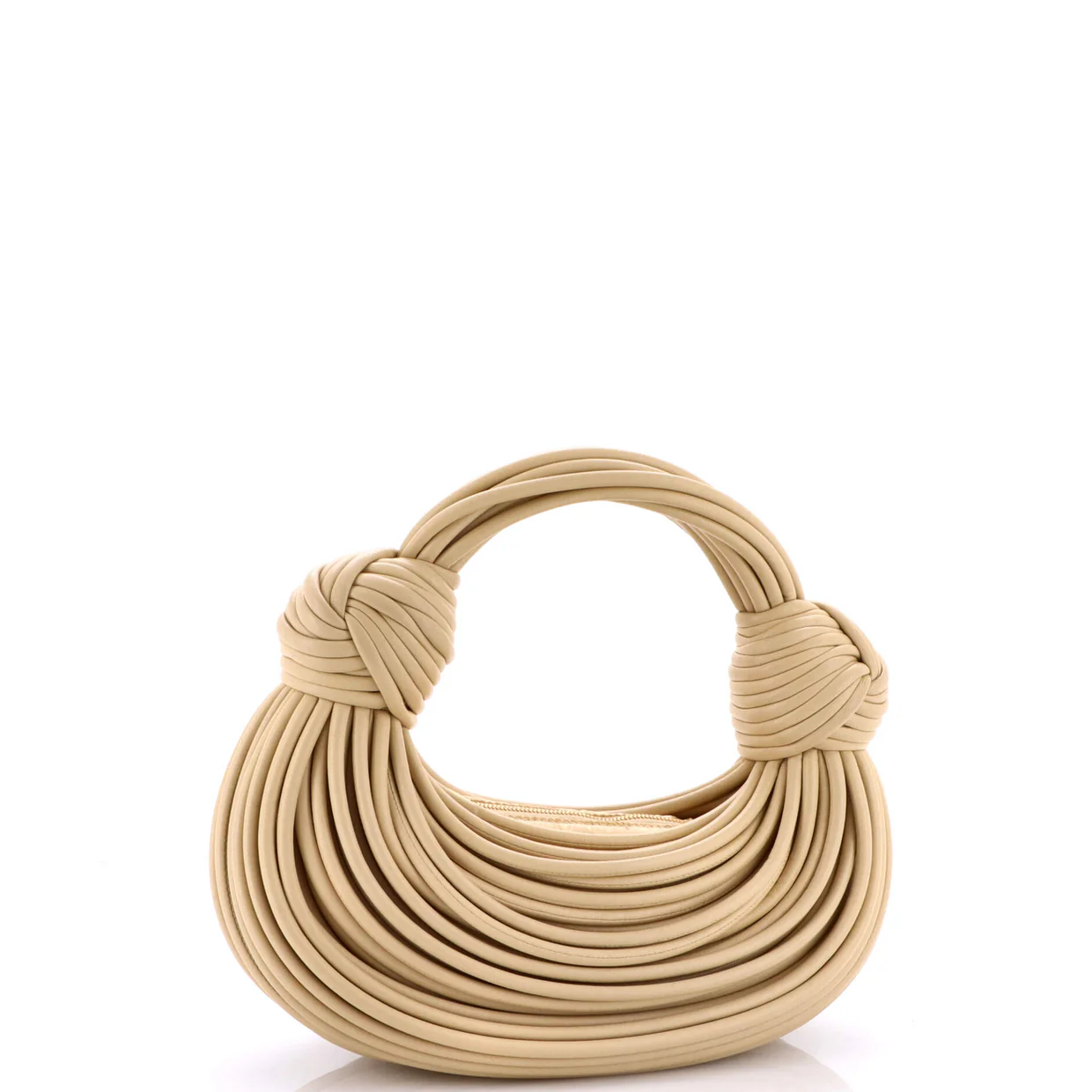 Double Knot Hobo Tubular Leather Mini - Deep Luxury