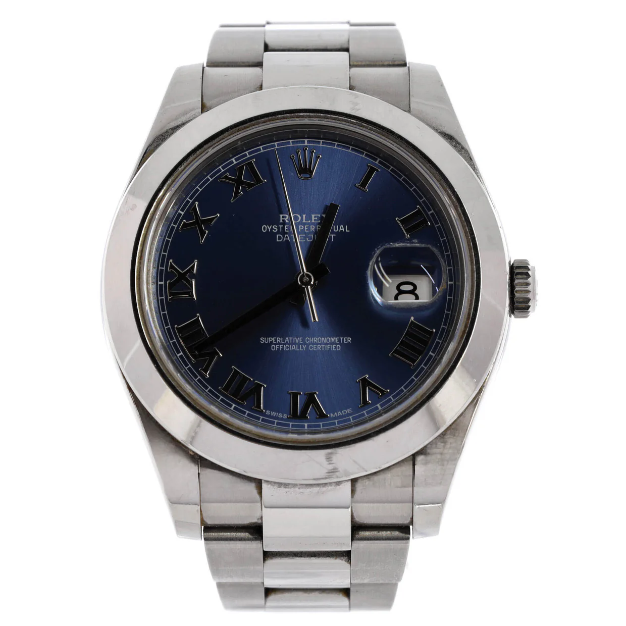 Oyster Perpetual Datejust II Automatic Watch Stainless Steel 41 - Deep Luxury