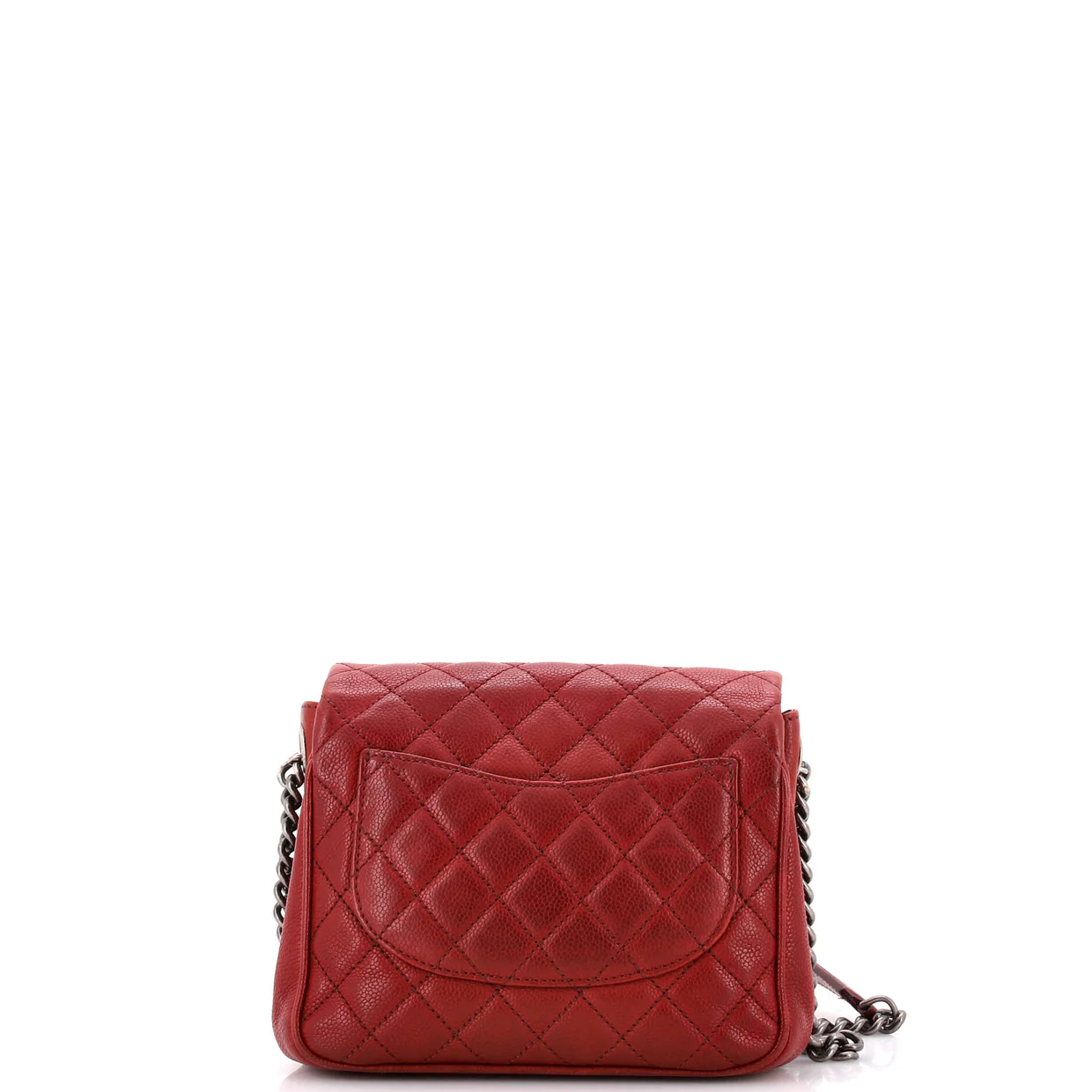 Rock in Rome Flap Bag Quilted Caviar Small - Deep Luxury