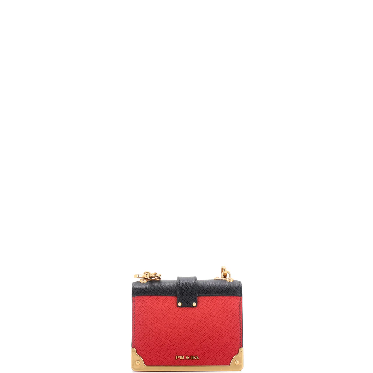 Cahier Crossbody Bag Embellished Leather Micro - Deep Luxury