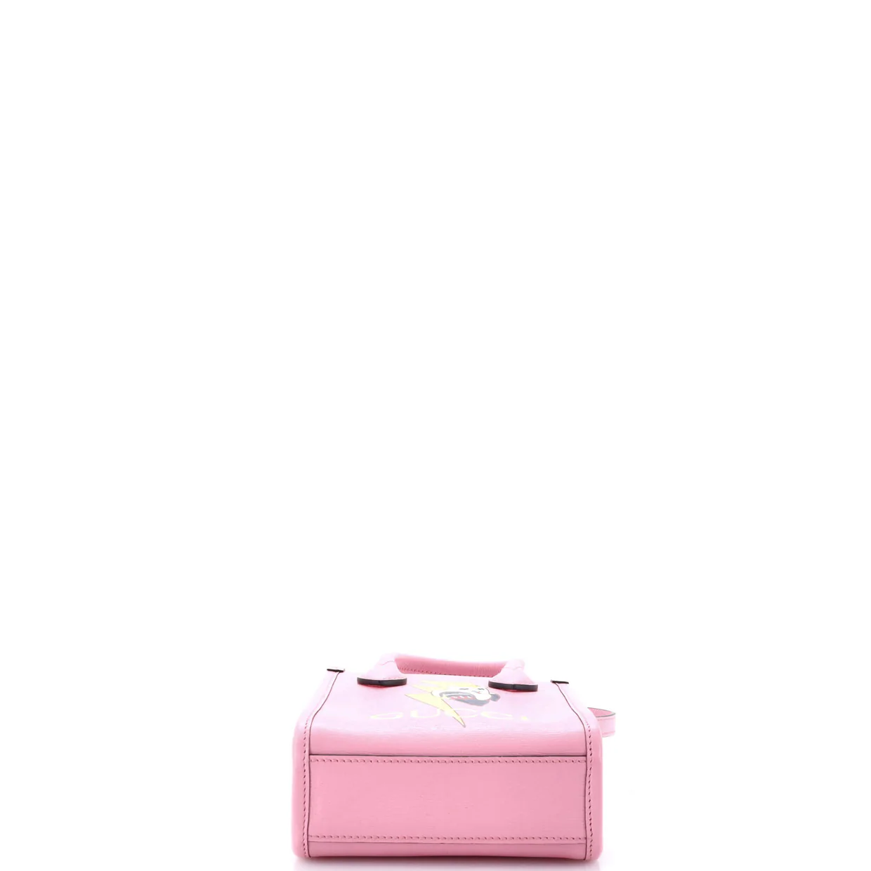 Vertical Tote Printed Leather Mini - Deep Luxury