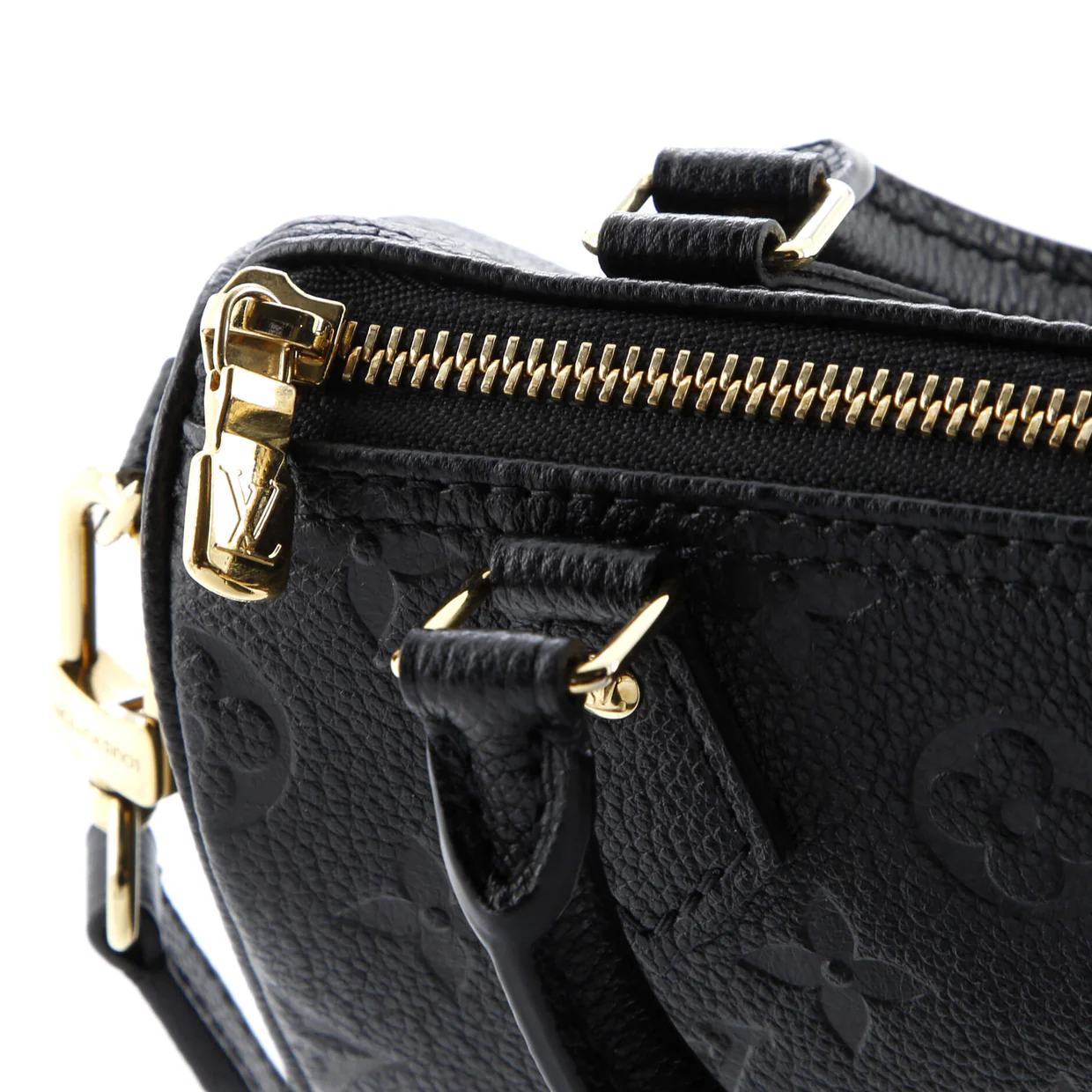 Speedy Bandouliere NM Bag Monogram Empreinte Leather Nano - Deep Luxury