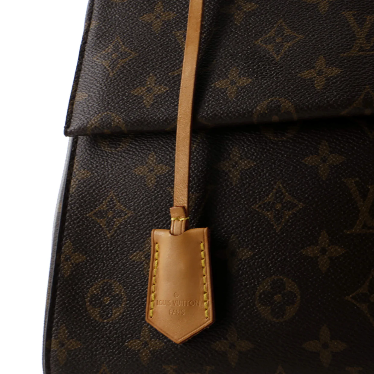 Cluny Top Handle Bag Monogram Canvas MM - Deep Luxury