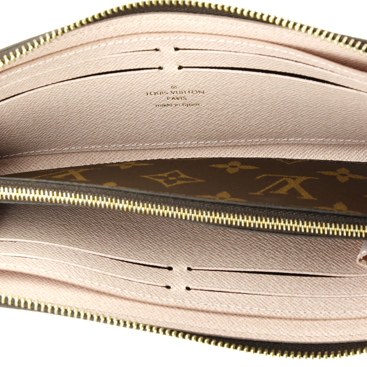Clemence Wallet Monogram Canvas - Deep Luxury