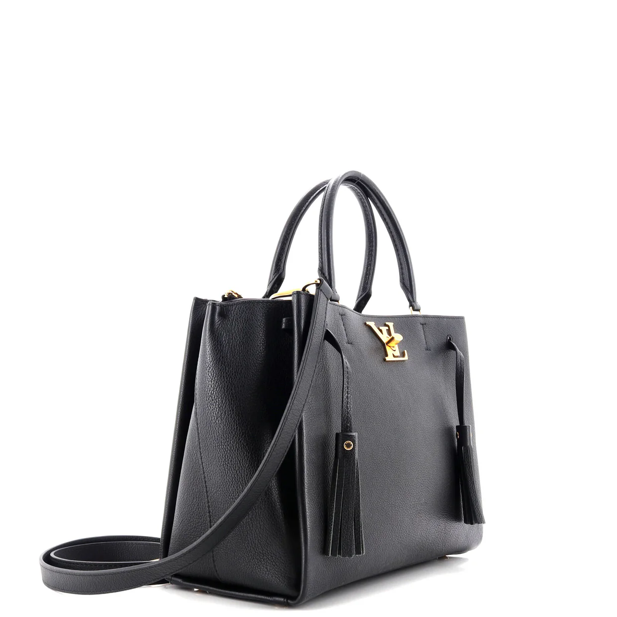 Lockmeto Handbag Leather - Deep Luxury