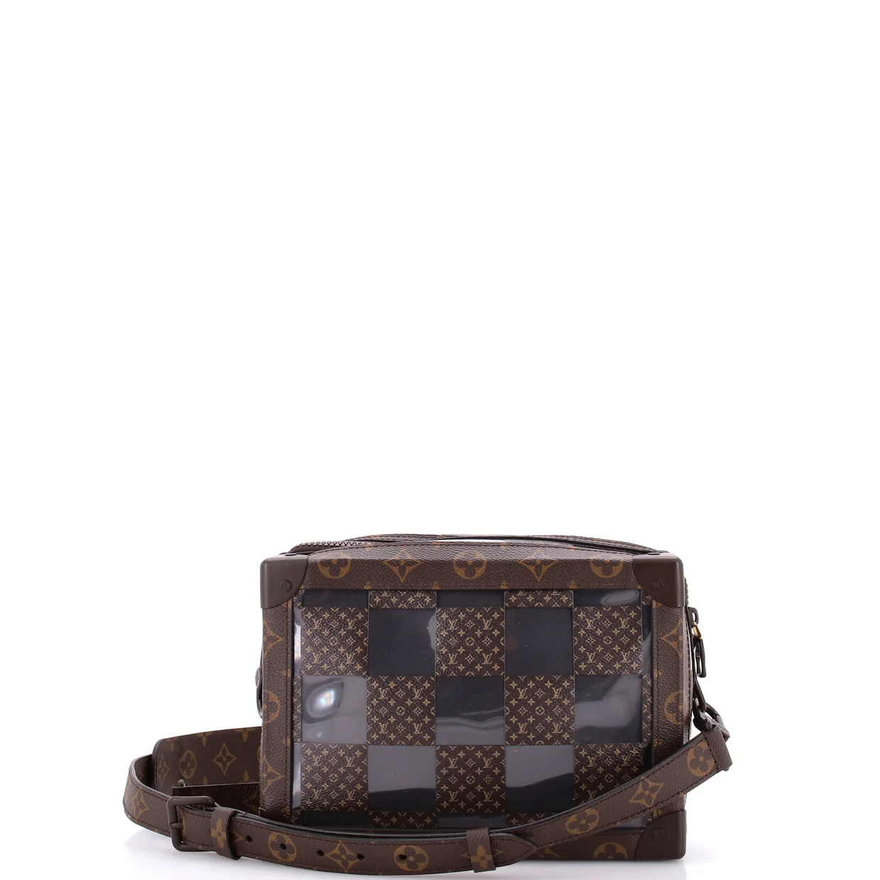 Soft Trunk Bag Monogram Chess Coated Canvas and PVC - Deep Luxury