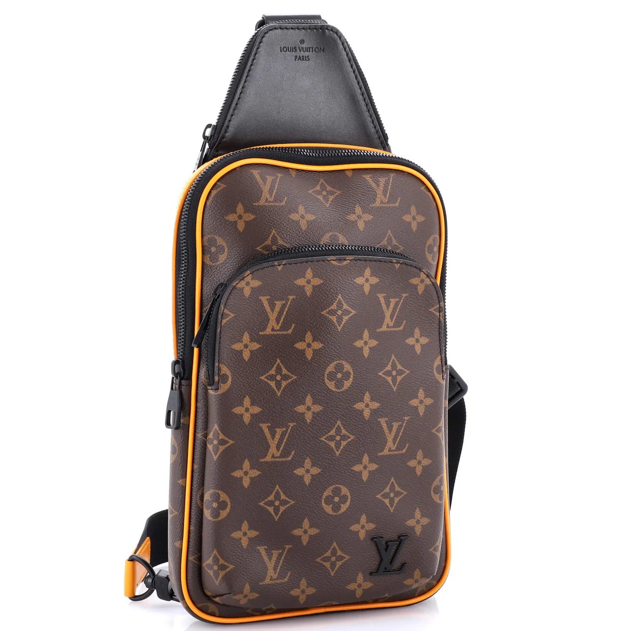 Avenue Sling Bag NM Macassar Monogram Canvas - Deep Luxury