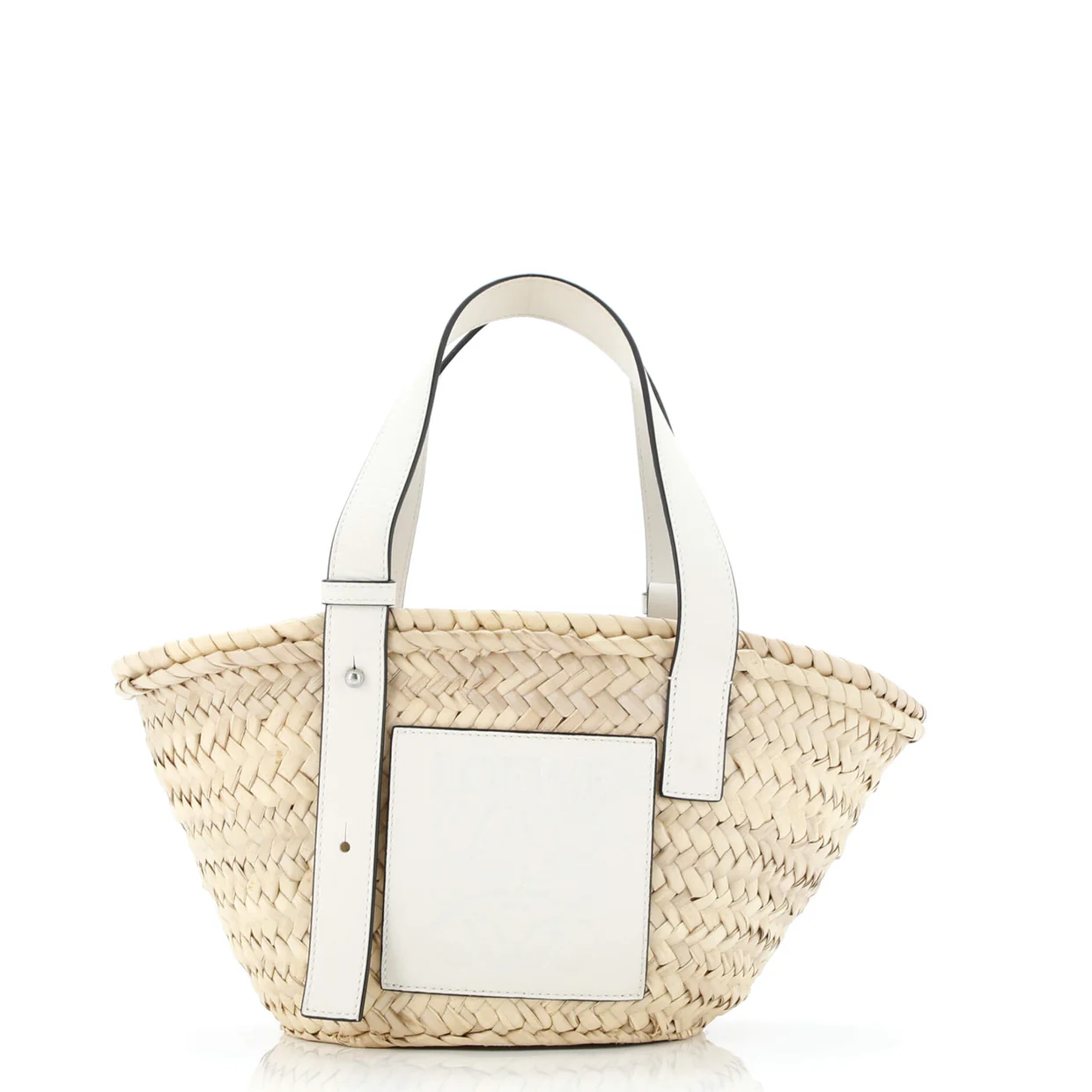 Basket Tote Raffia Small - Deep Luxury