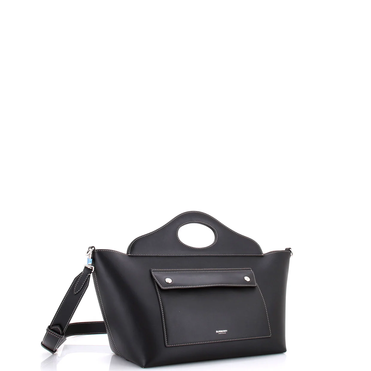Soft Pocket Tote Leather Small - Deep Luxury