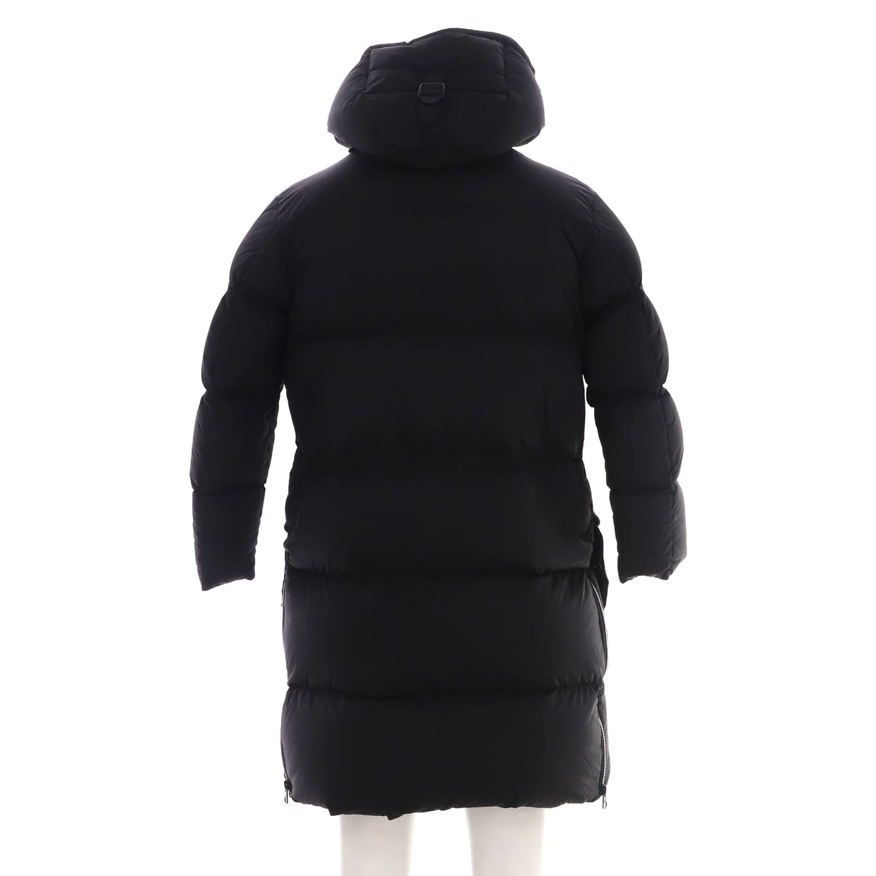 Men's Detachable Hood Oversized Puffer Jacket Quilted Polyamide with Down - Deep Luxury