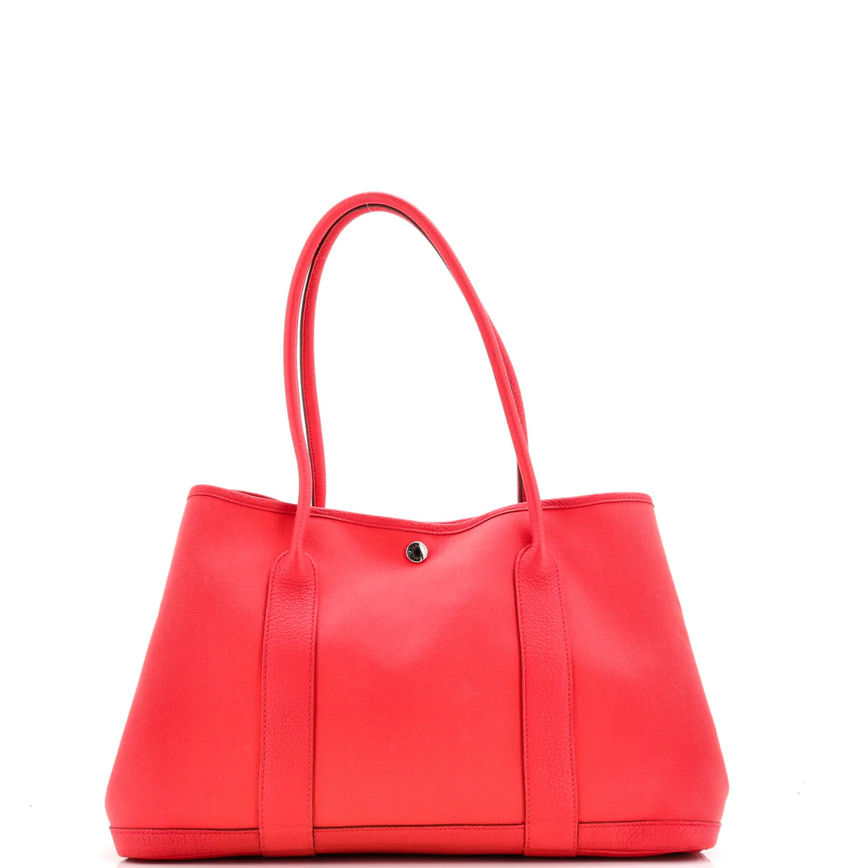 Garden Party Tote Toile and Leather 36 - Deep Luxury