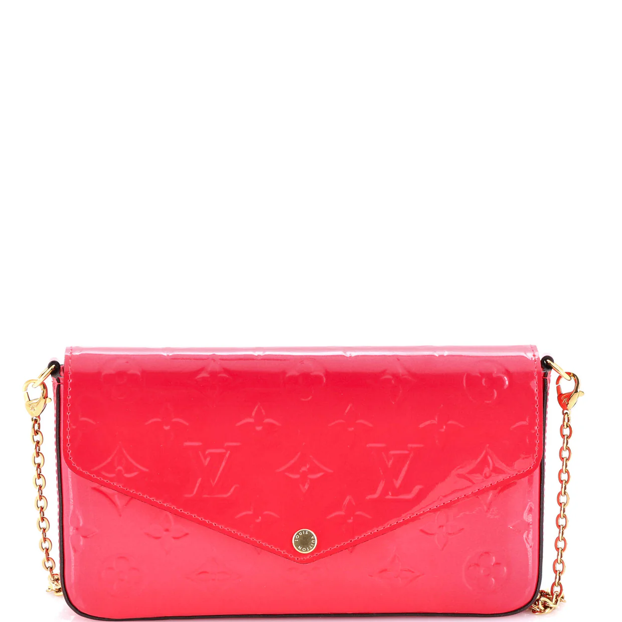 Felicie Pochette Monogram Vernis - Deep Luxury