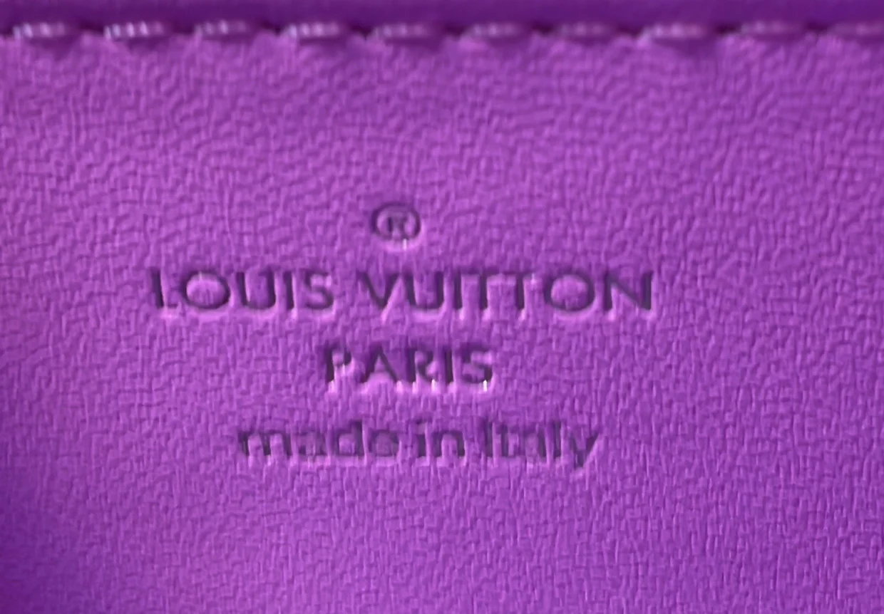 Coussin Pochette Monogram Embossed Lambskin - Deep Luxury