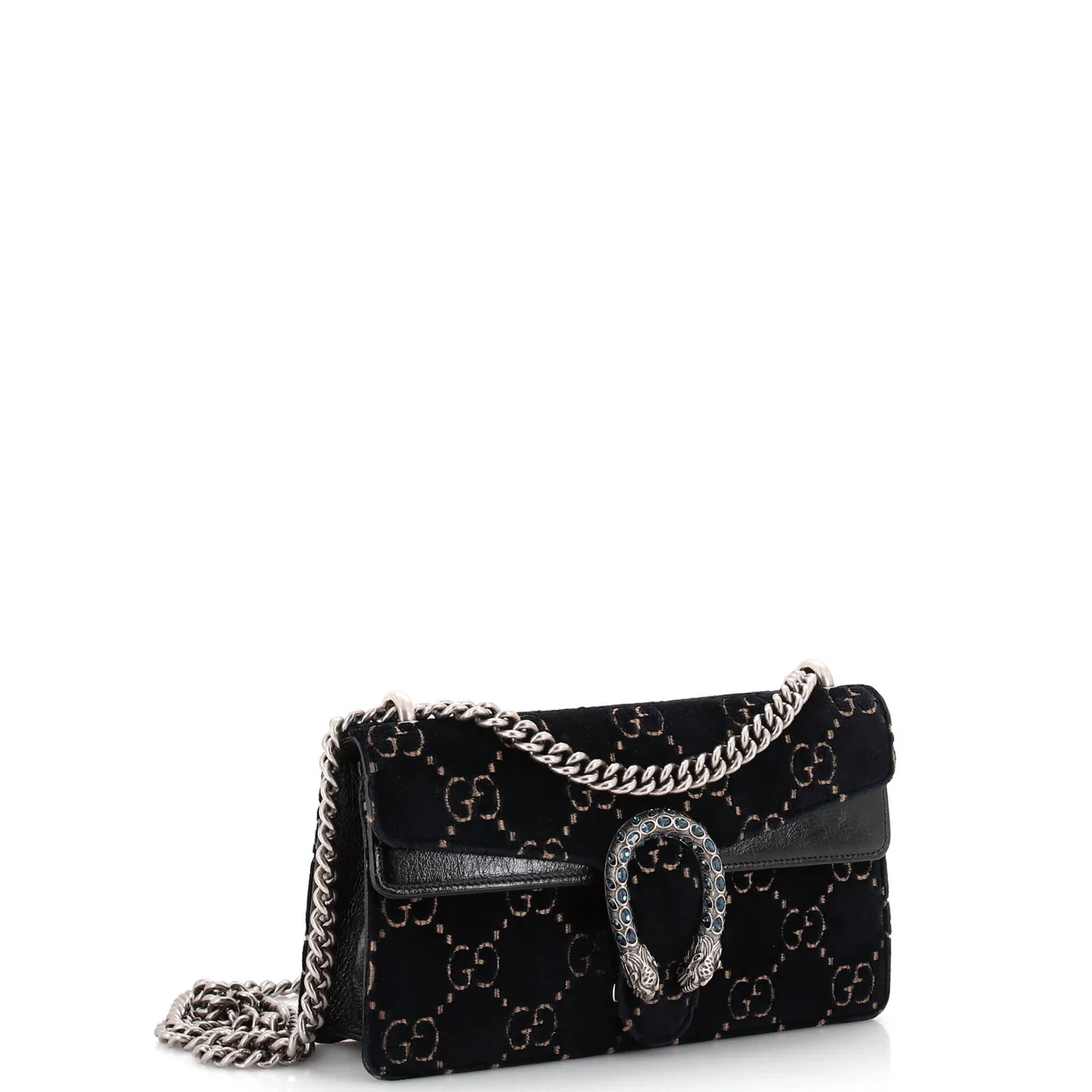 Dionysus Bag GG Velvet Mini - Deep Luxury
