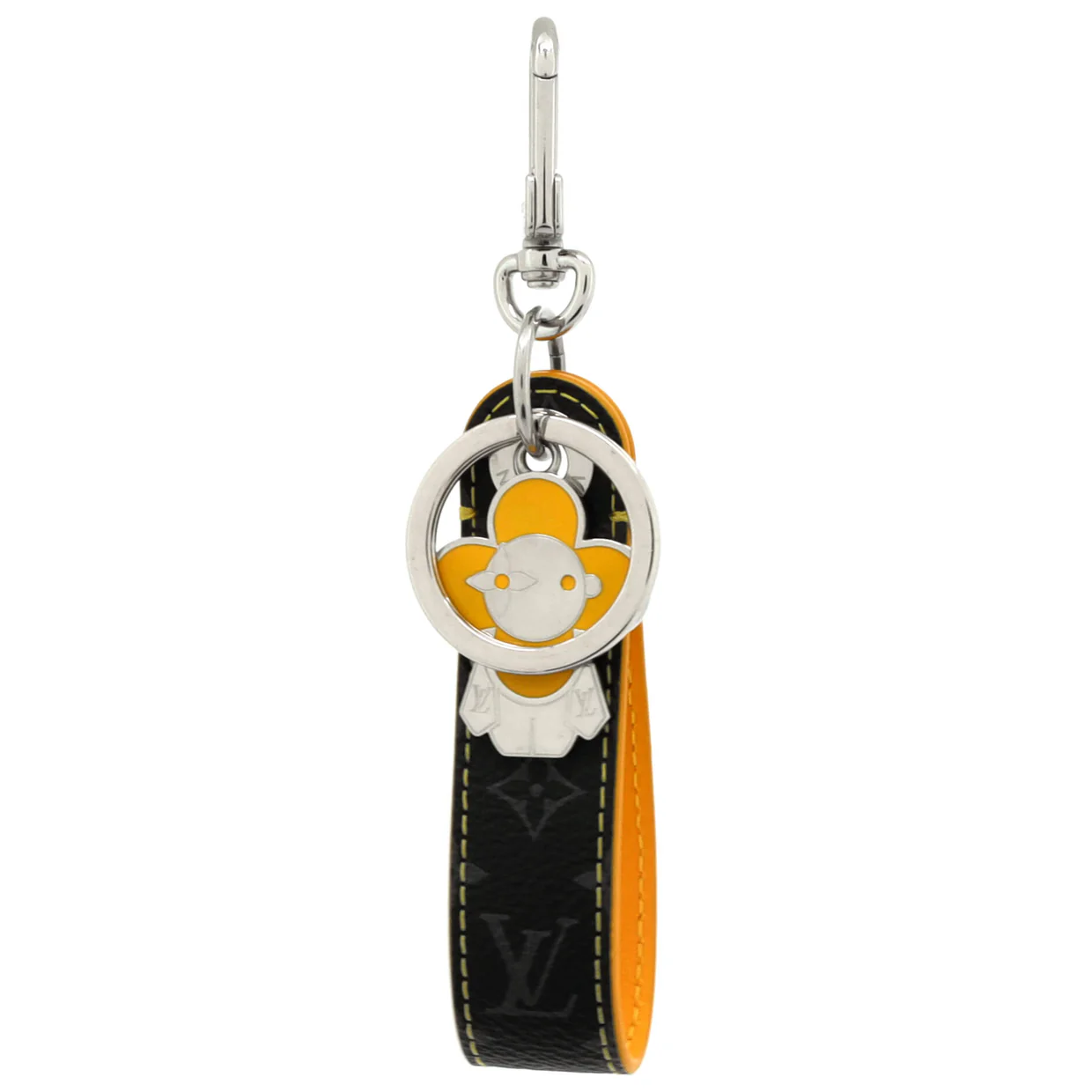 Vivienne Dragon Bag Charm and Key Holder Monogram Canvas and Leather - Deep Luxury