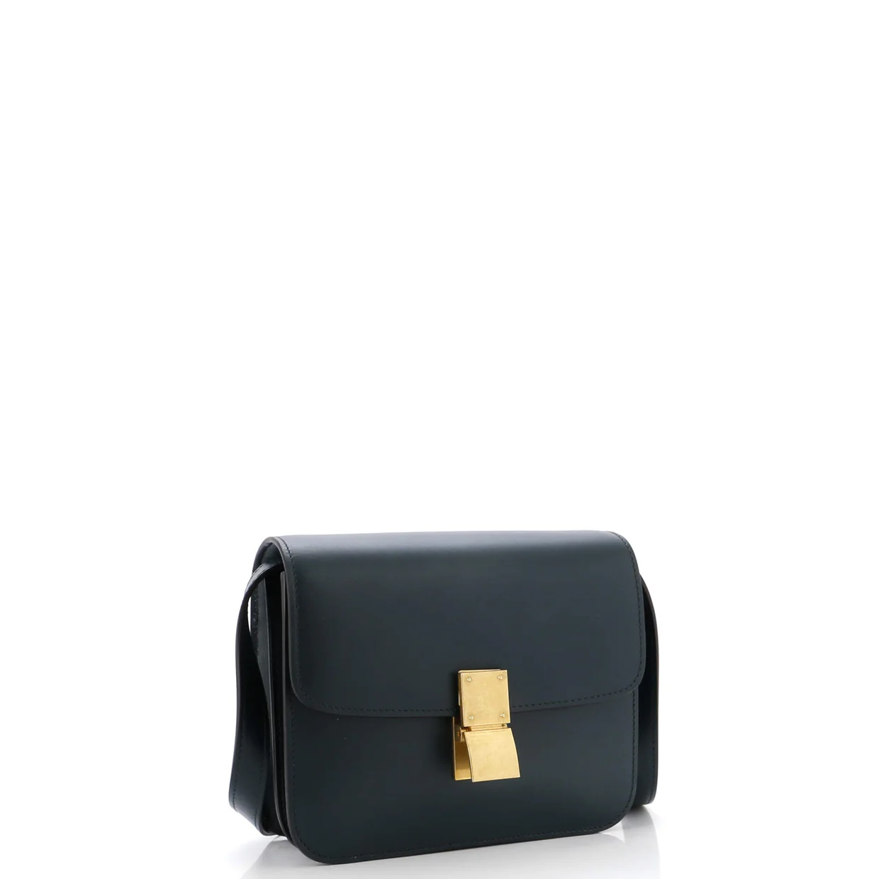 Classic Box Bag Smooth Leather Teen - Deep Luxury