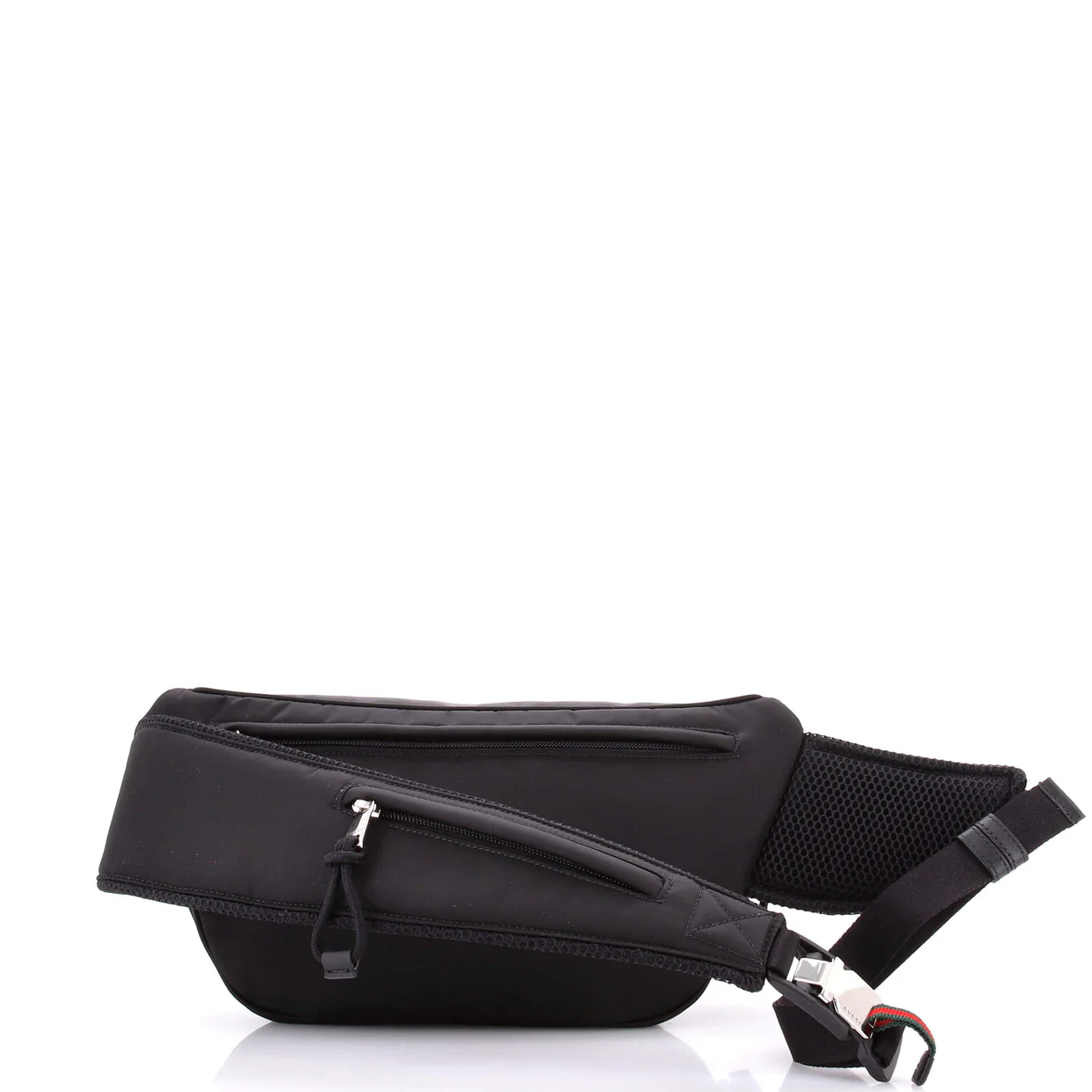 Front Flap Pocket Belt Bag Nylon Large - Deep Luxury