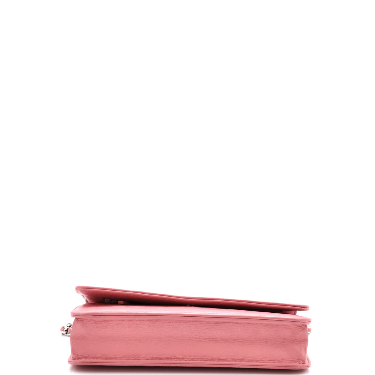 Wallet on Chain Camellia Lambskin - Deep Luxury