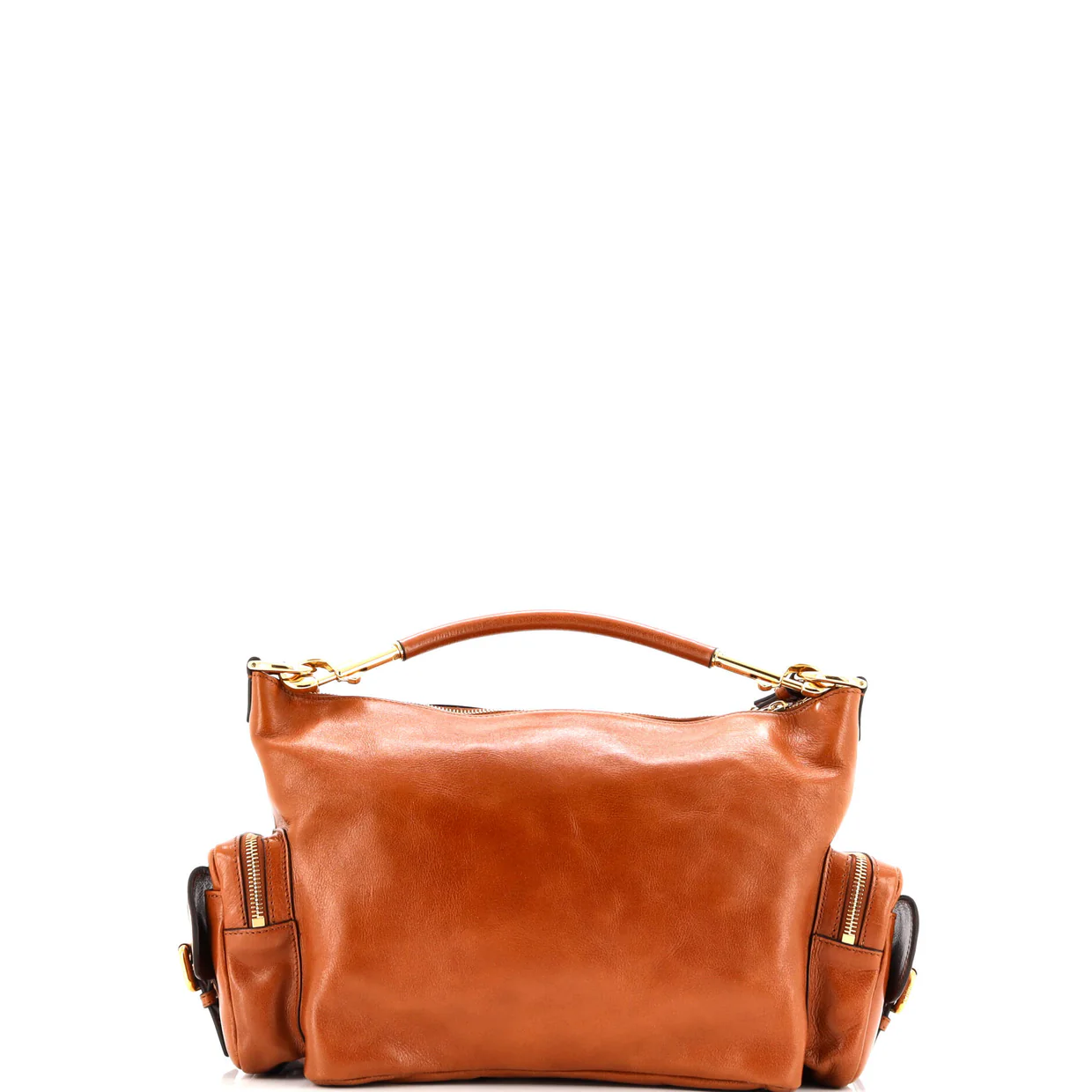 Camera Shoulder Bag Leather Medium - Deep Luxury