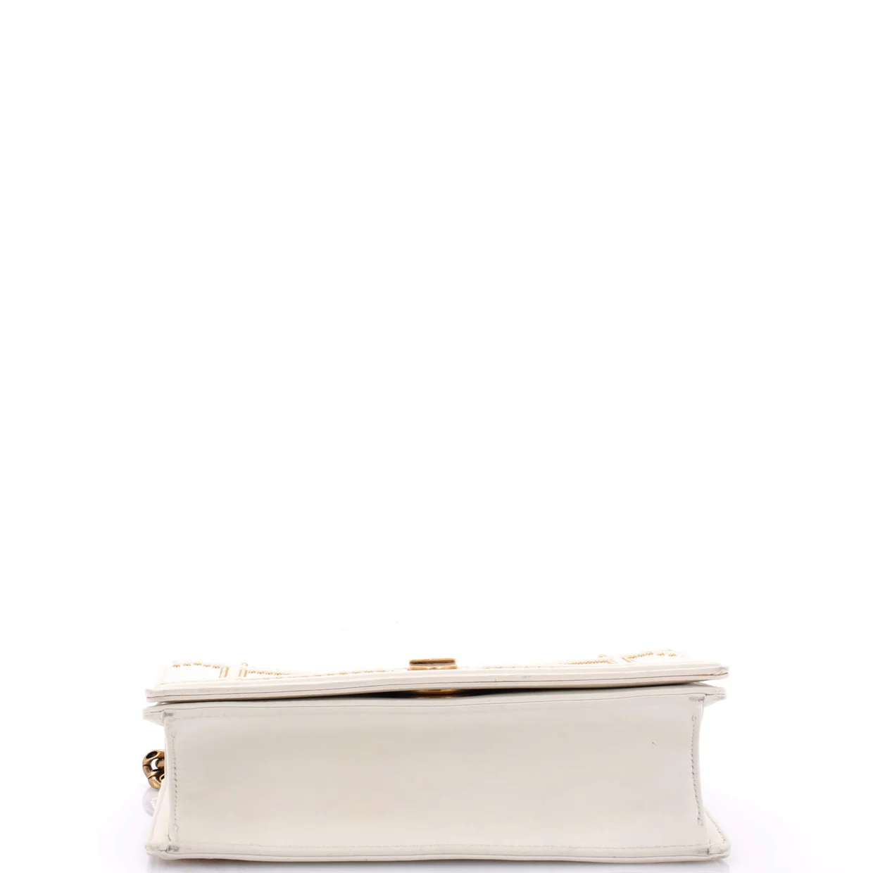 Diorama Flap Bag Studded Leather Small - Deep Luxury