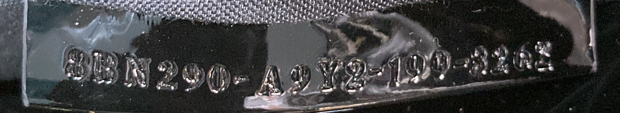 Peekaboo Bag Striped Shearling with Patent Medium - Deep Luxury