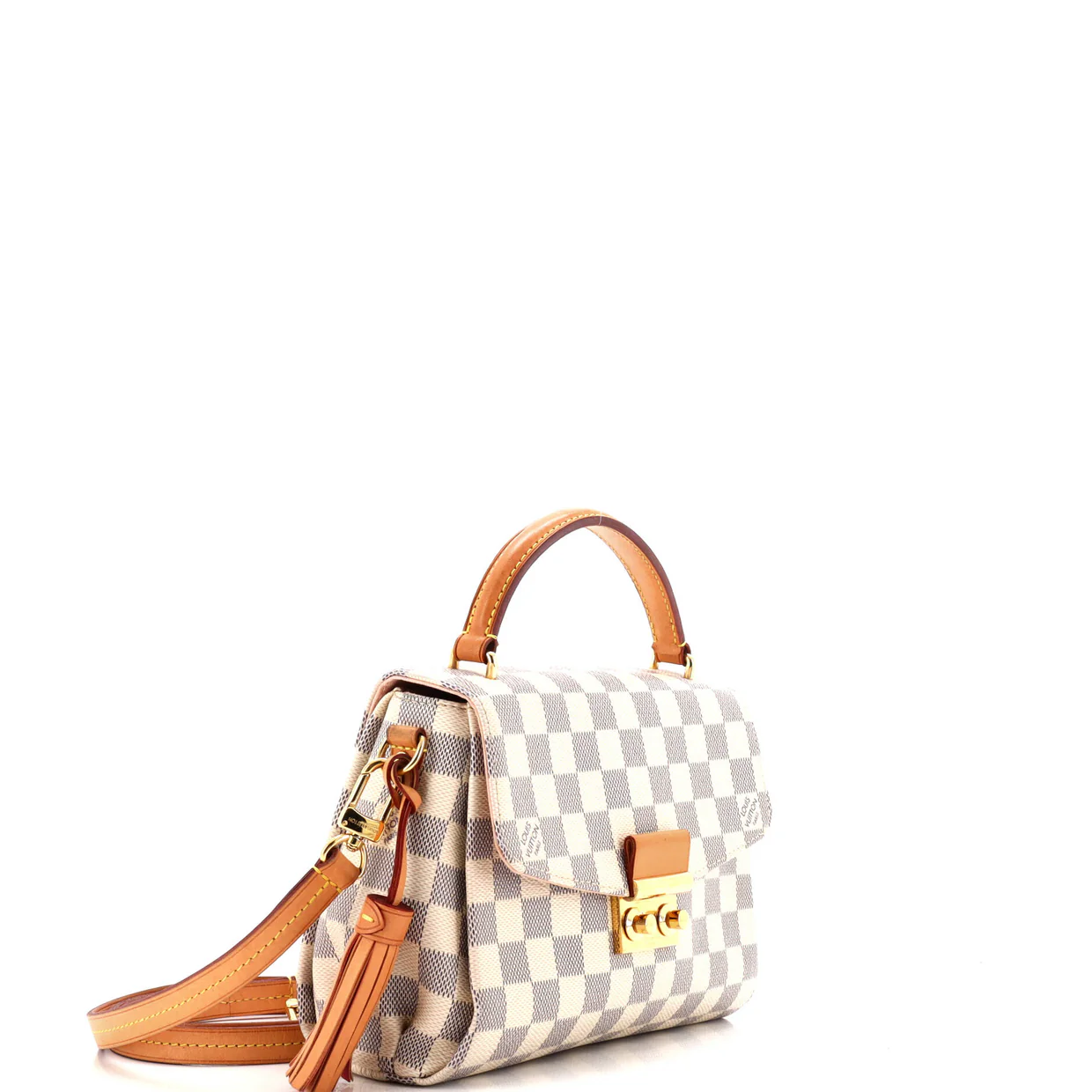 Croisette Handbag Damier - Deep Luxury
