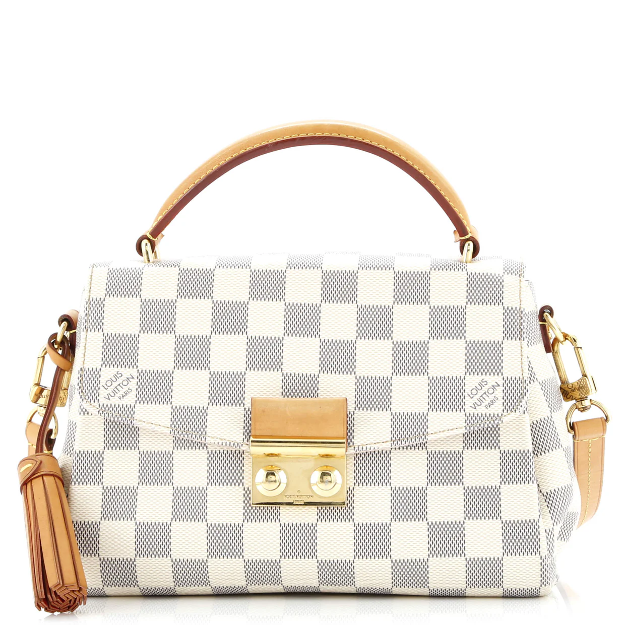 Croisette Handbag Damier - Deep Luxury
