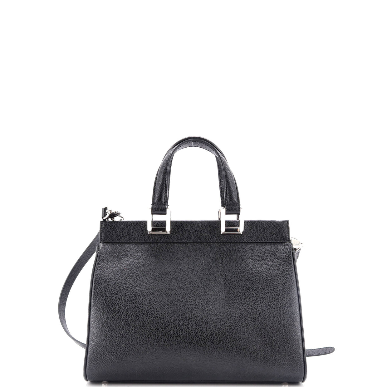 Zumi Top Handle Bag Leather Small - Deep Luxury