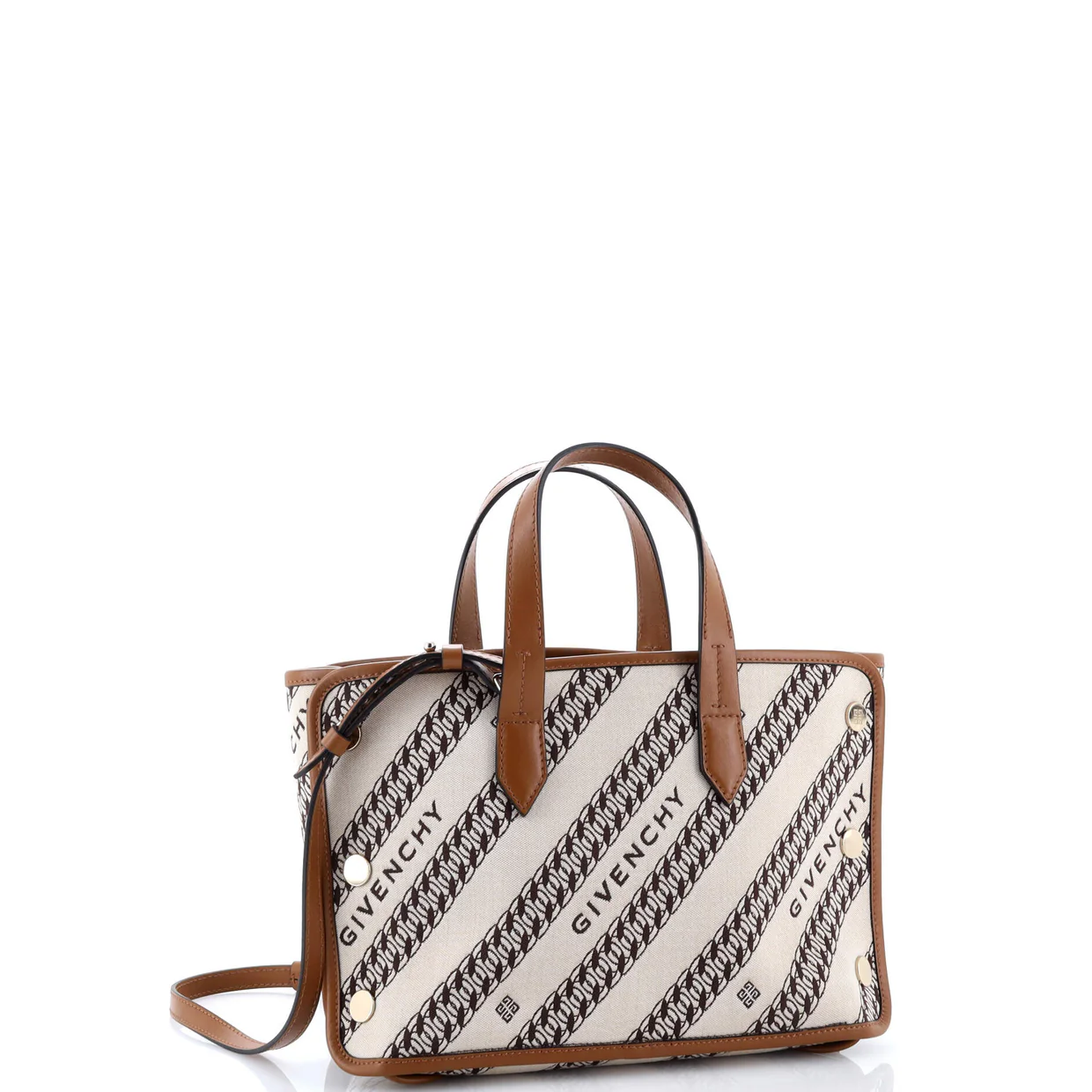 Bond Shopper Tote Logo Jacquard Canvas Mini - Deep Luxury